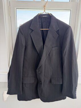 Men's Stanley Blacker Gray/Black Suit Jacket
